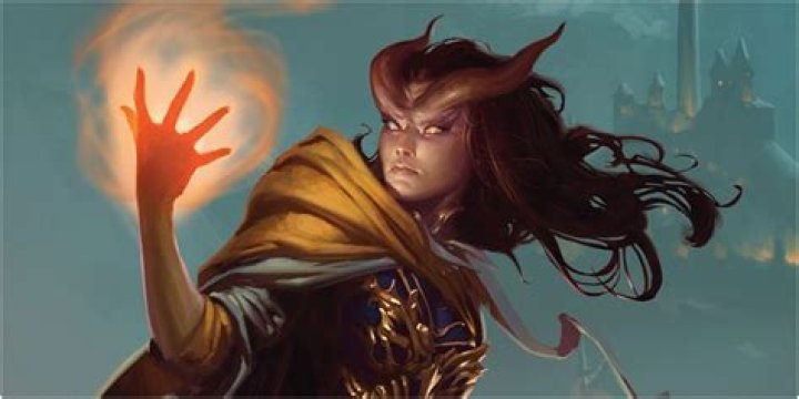 A tiefling sorcerer A tiefling sorcerer