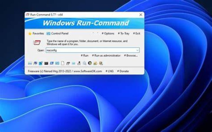 Add the Run command to Start menu in Windows 10