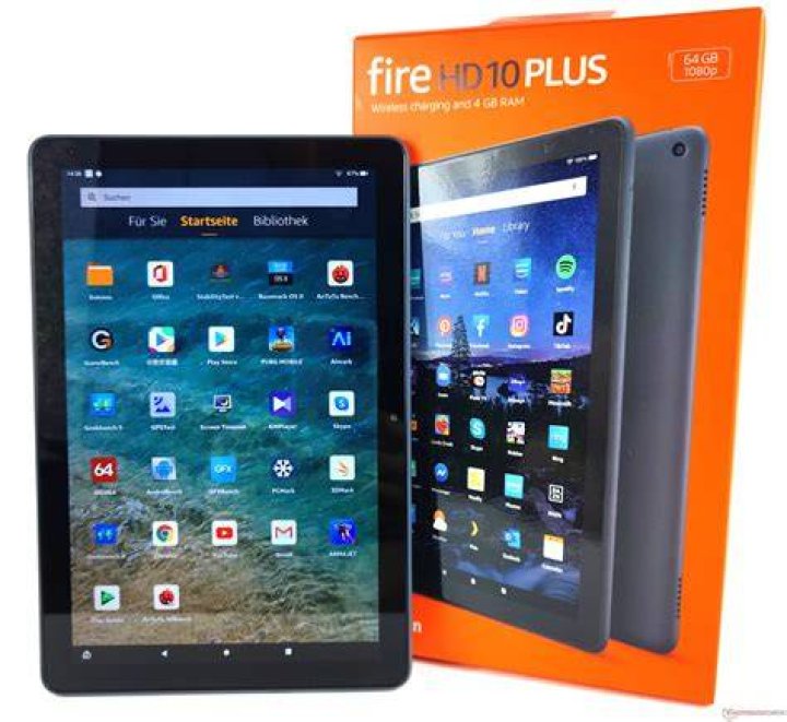 Amazon Fire HD 10 Plus screen