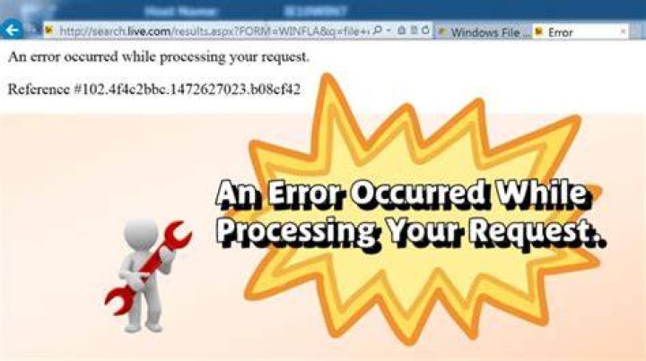 An error occurred while processing your request [Fixed]