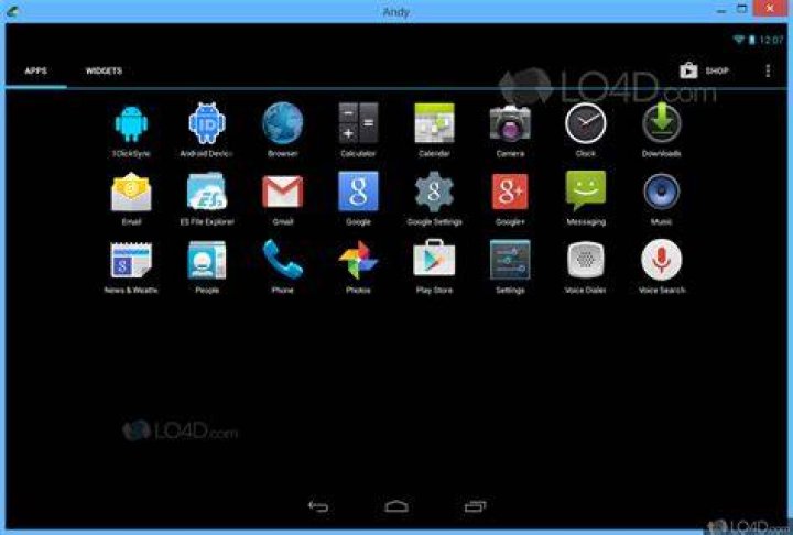 Andy 1 Andy 1 Android emulator