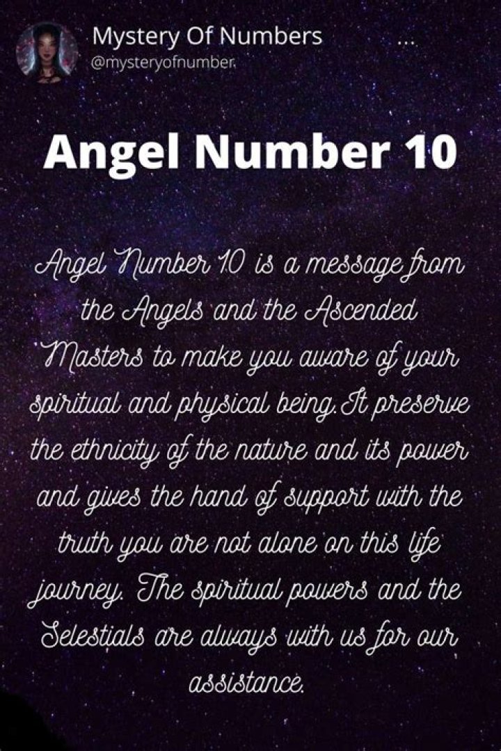 angel number 10