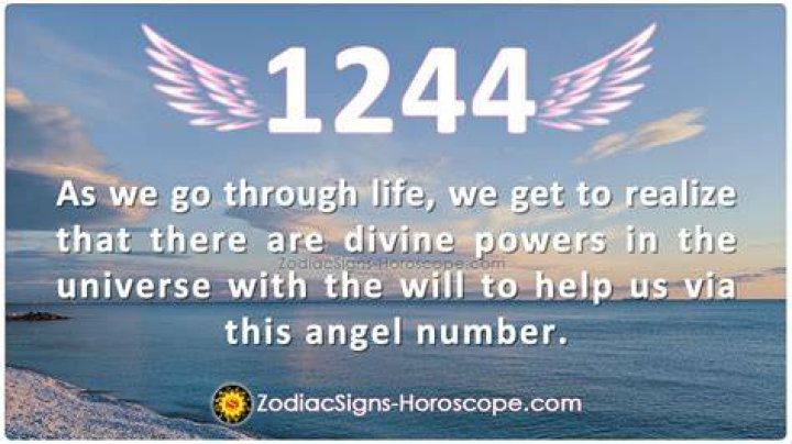 angel number 1244
