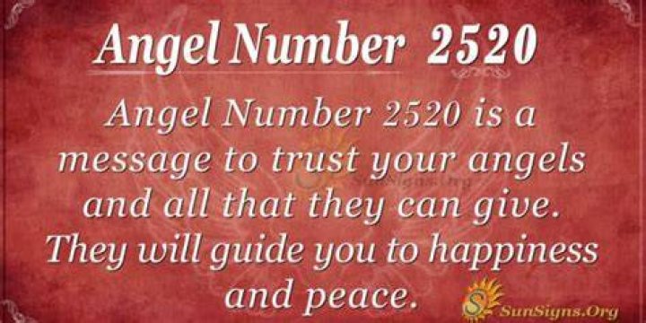 Angel number 2520