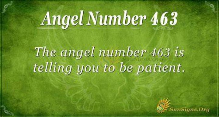 Angel Number 463