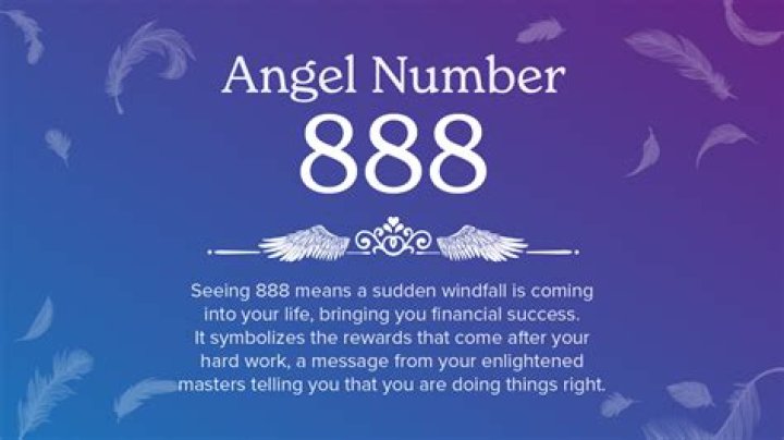 Angel Number 888