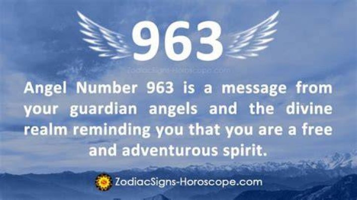 angel number 963