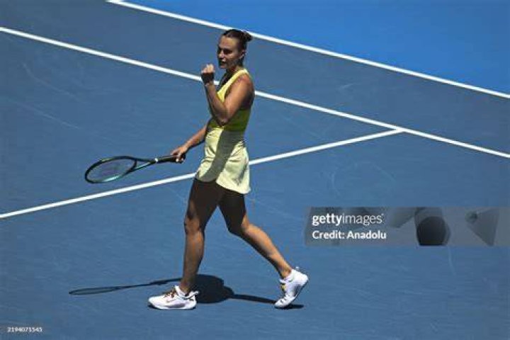 Aryna Sabalenka reaction