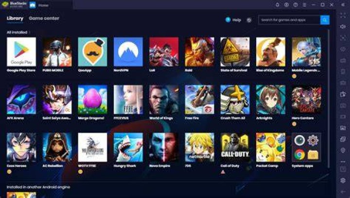 BlueStacks 1 BlueStacks 1 Android emulator