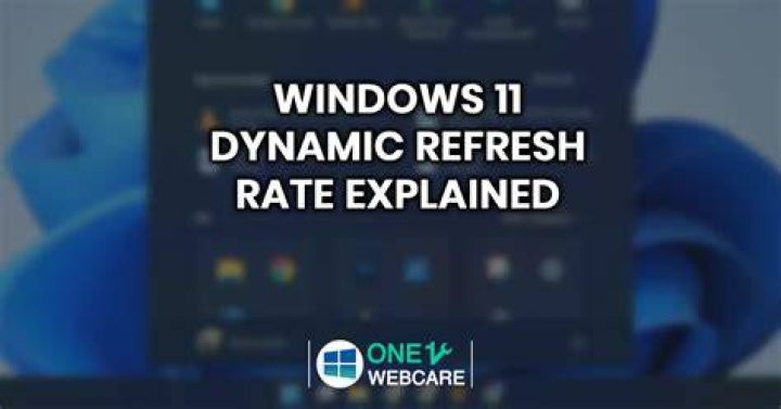 check-for-updates windows 11 dynamic refresh rate not working