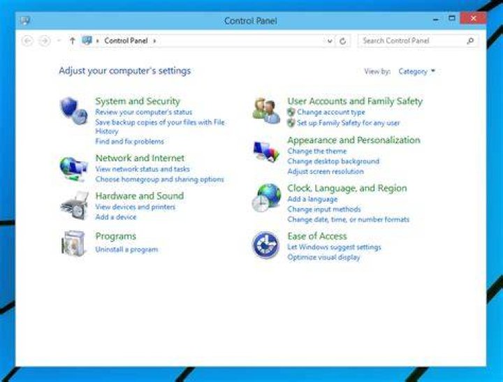 control panel windows 10 not opening