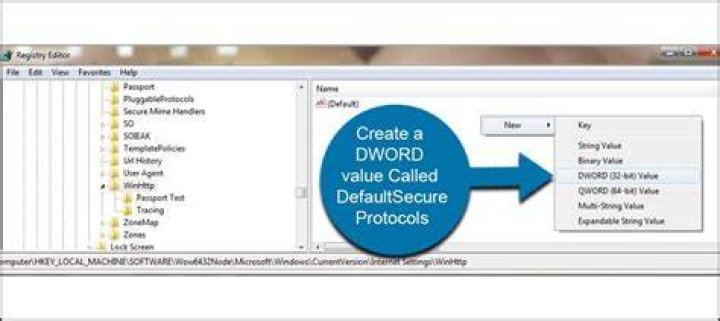 Create DWORD Value