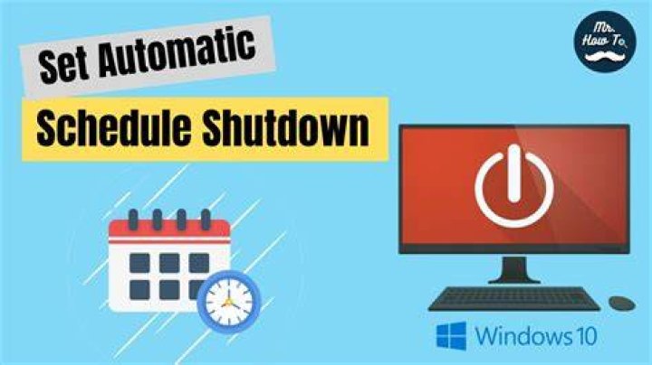 Date selection settings Date selection options schedule shutdown windows 11