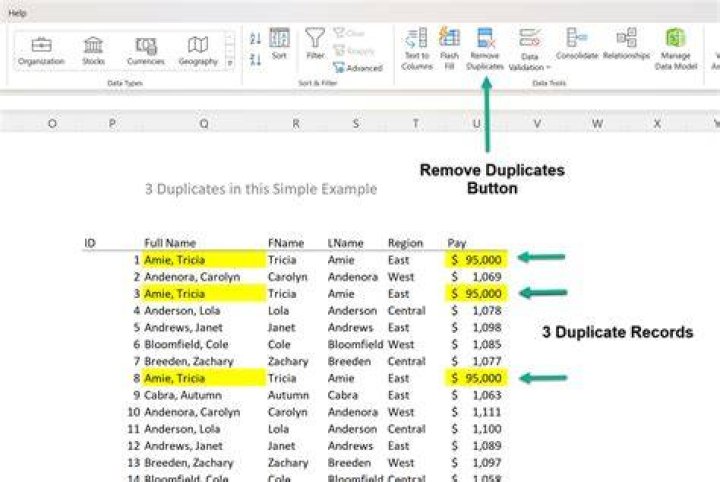 The Delete Selected button Delete Selected button remove duplicate files windows 10