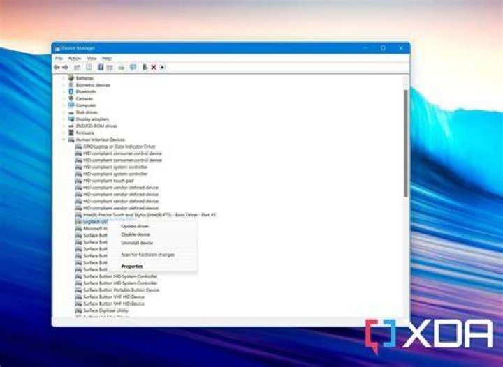 device manager microsoft surface pro 8 keyboard not working