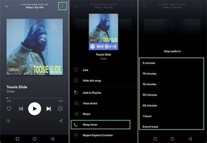 Does Spotify have a sleep timer?