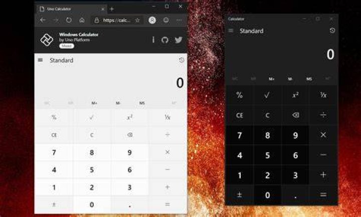 Download the Windows Calculator app code from GitHub