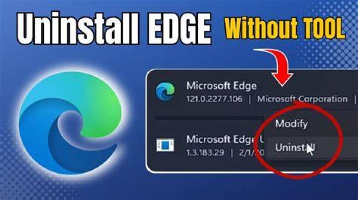edge uninstall