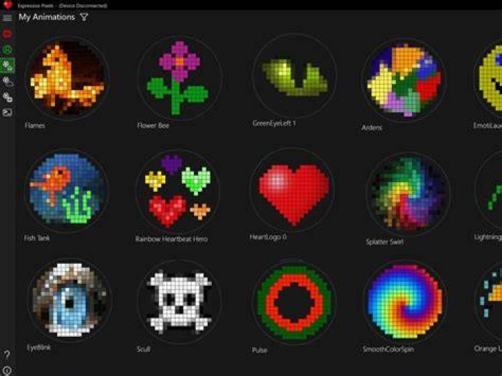 Expressive Pixels app