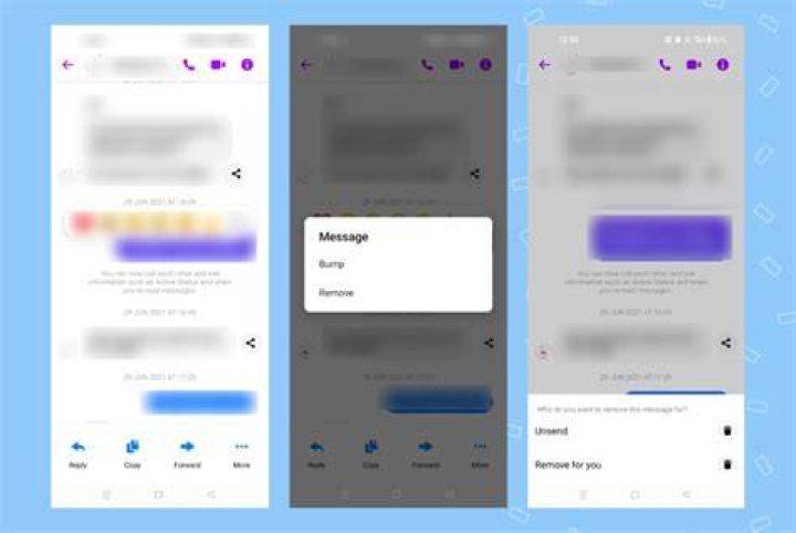 Facebook messenger delete message Facebook messenger delete message
