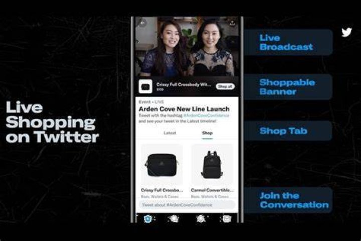 Fitur Live Shopping di Twitter.