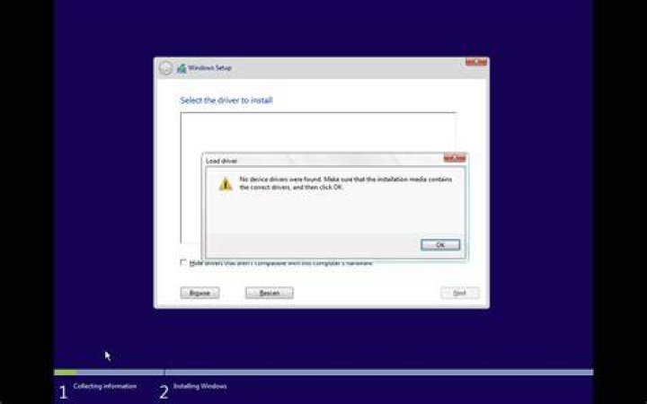 Fix drivers not found error in Windows 11