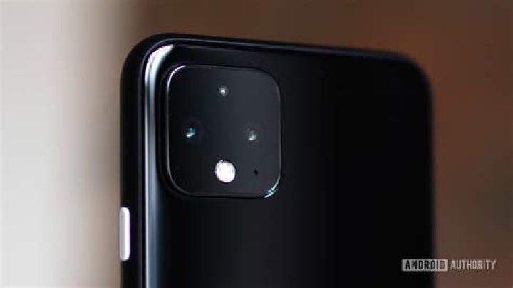 Google Pixel 4 camera closeup Google Pixel 4 camera closeup