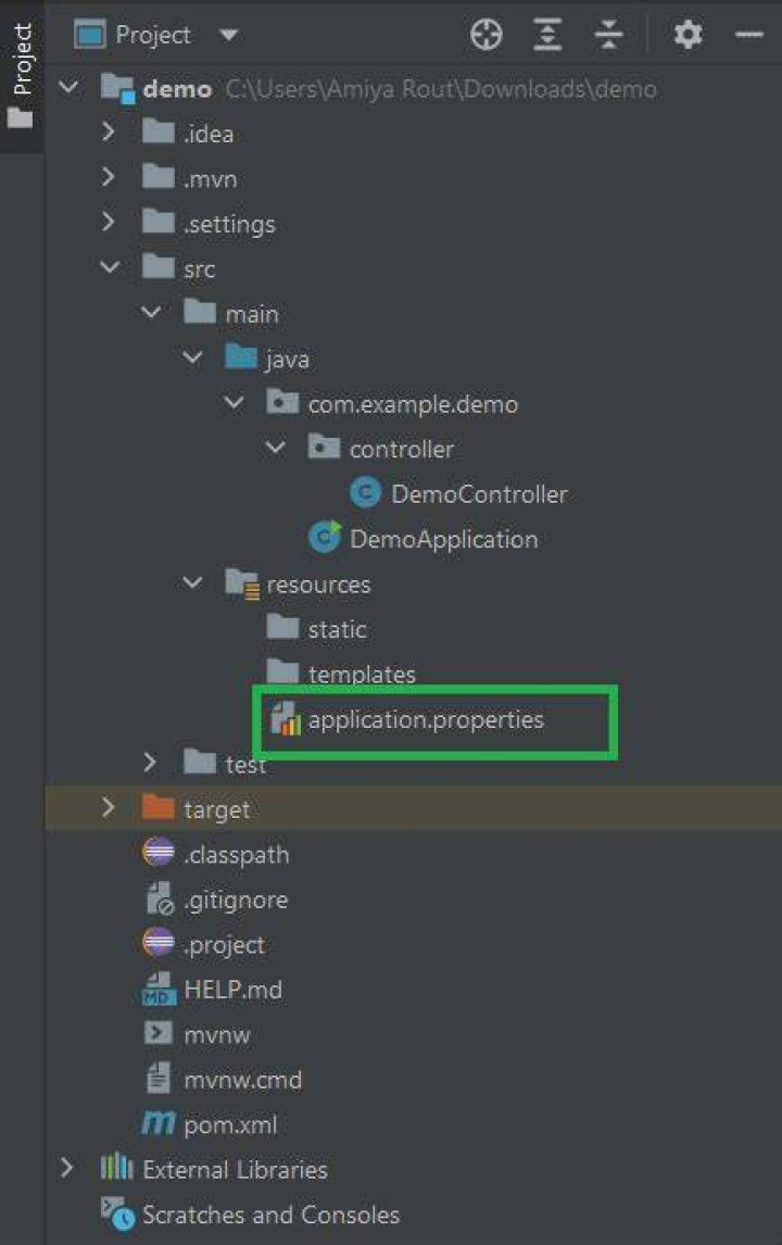 How To Create Application Properties File In Spring Boot Eclipse