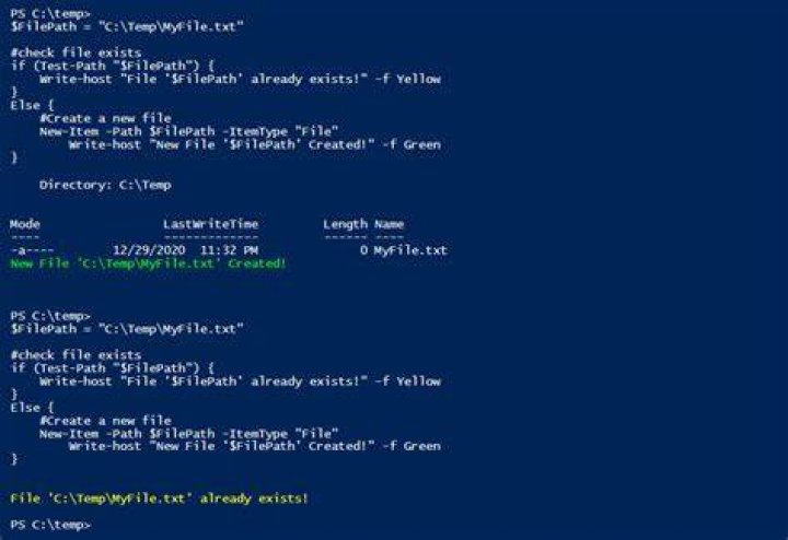 How To Create Bat File Using Powershell