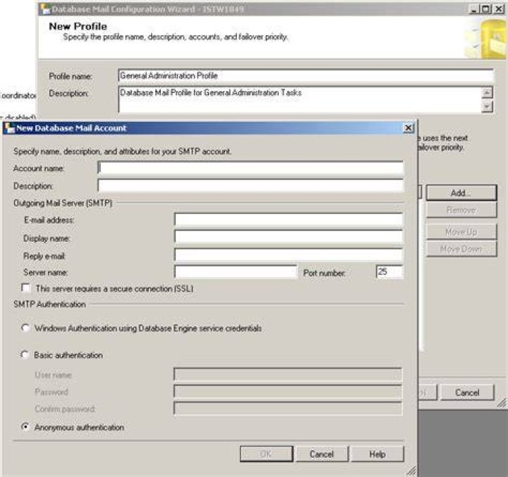 How To Create Mail Profile In Sql Server