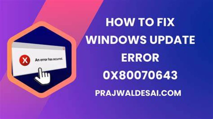 How to fix update error 0x80070026 in Windows 10