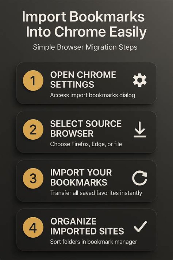 import bookmarks option