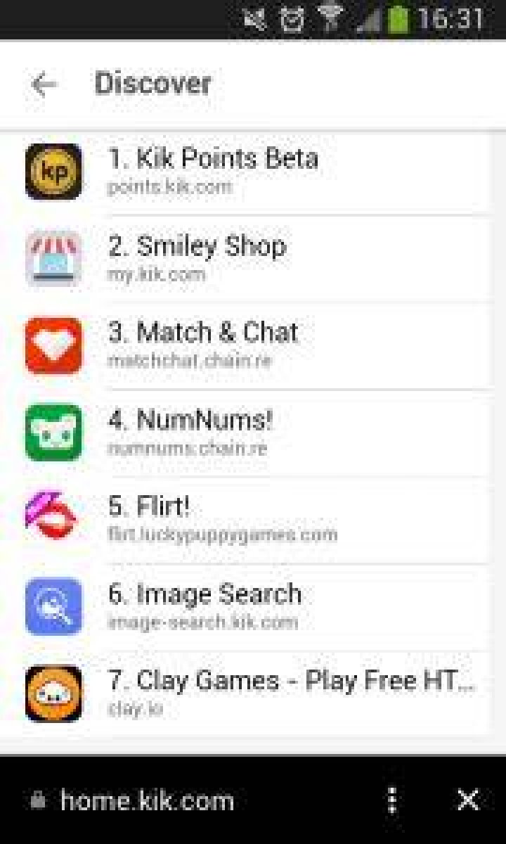 Kik browser
