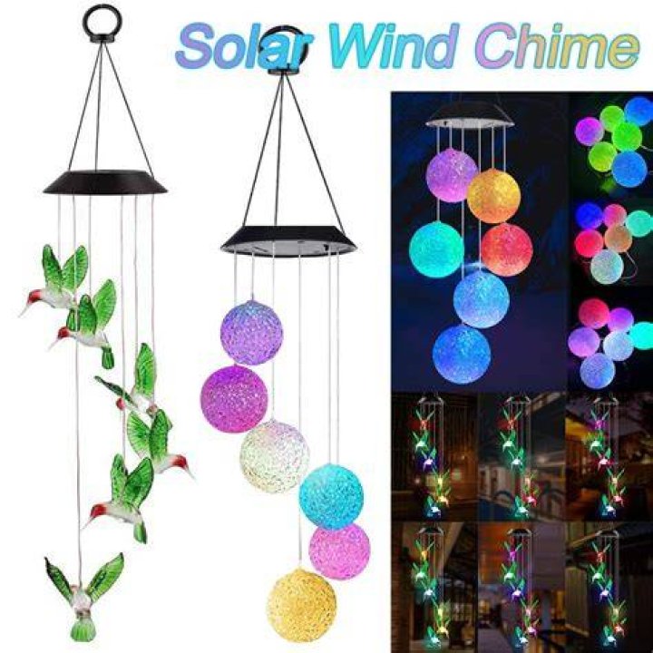 LED Butterfly Windchime | Shop.PBS.org