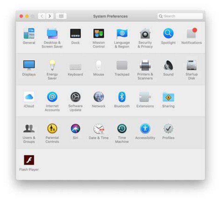 macos system preferences menu macos system preferences menu