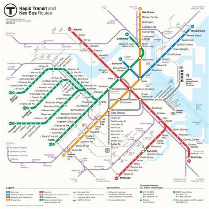 MBTA Map