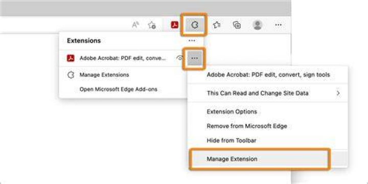 Allow button PDF Allow button
