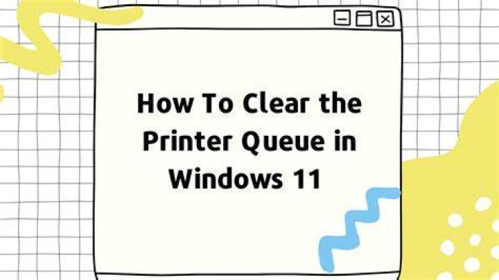 printer queue wont clear
