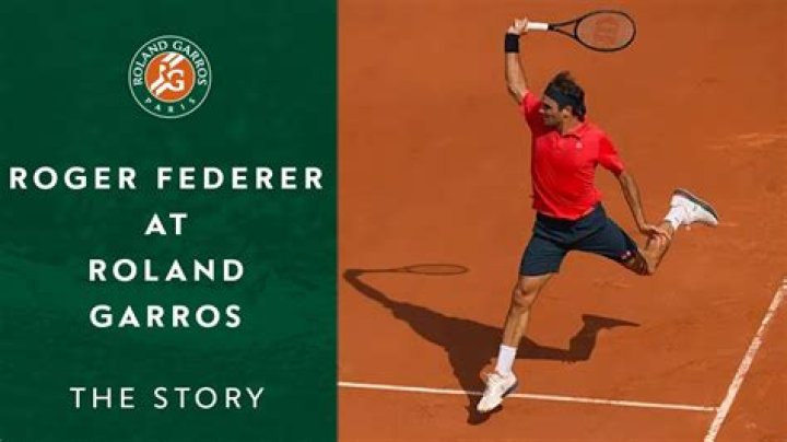 Roger Federer at Roland Garros PA