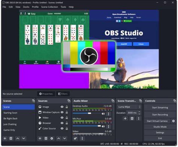 The + button for sources The + button obs studio windows 11