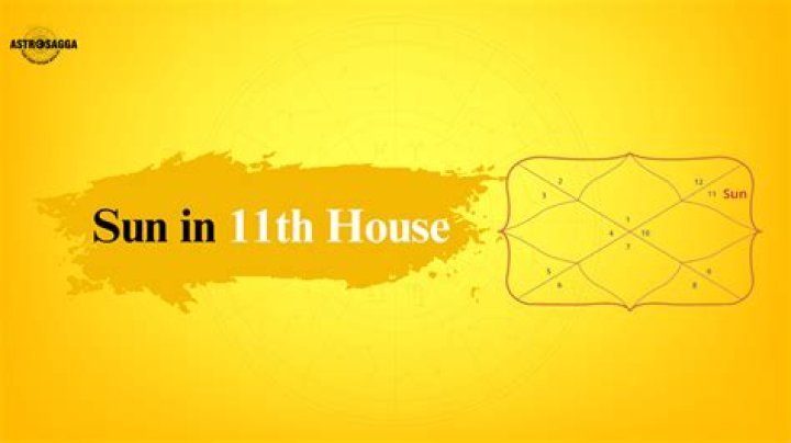The Sun In 11th House