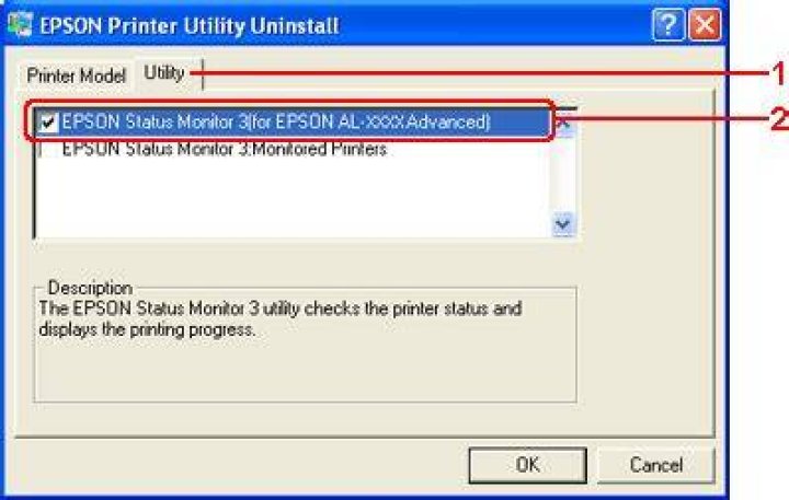 Uninstalling Printer