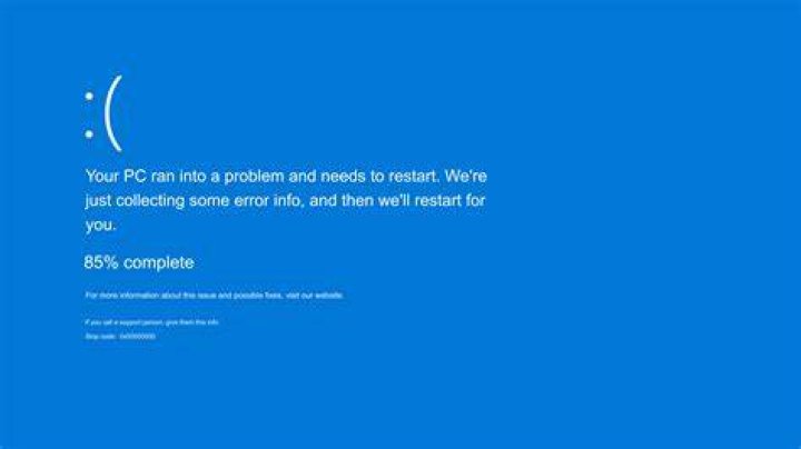 Windows BSOD error