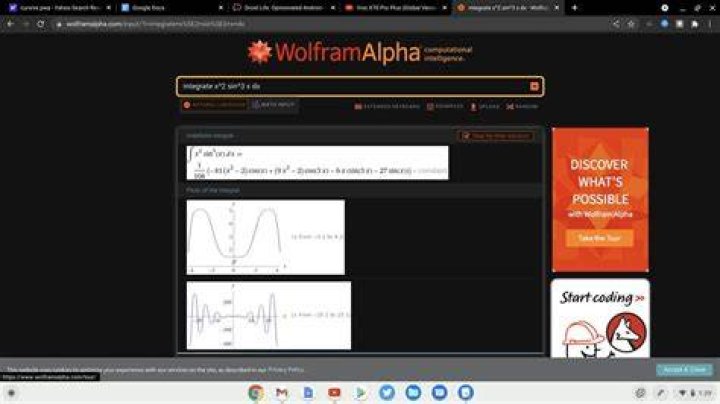 Wolfram Alpha screenshot 2018 Wolfram Alpha - best math apps for android