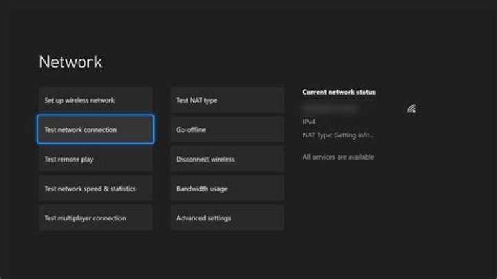 xbox Network settings